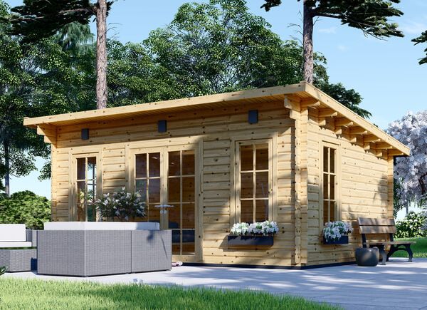 Las mejores 68 ideas de Casita madera jardin  casas estilo cabaña, diseño  casas pequeñas, casita madera jardin